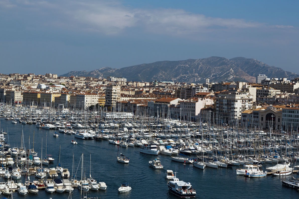 The Old Harbor, Marseille, Bouches du Rhone, France