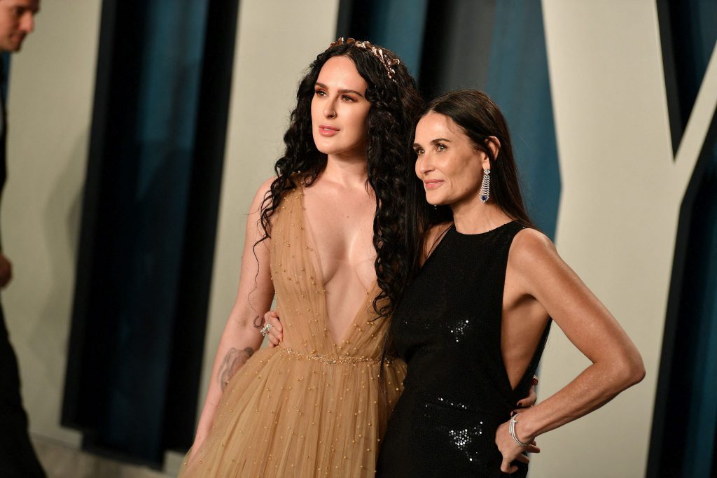 Demi Moore și Rumer Willis