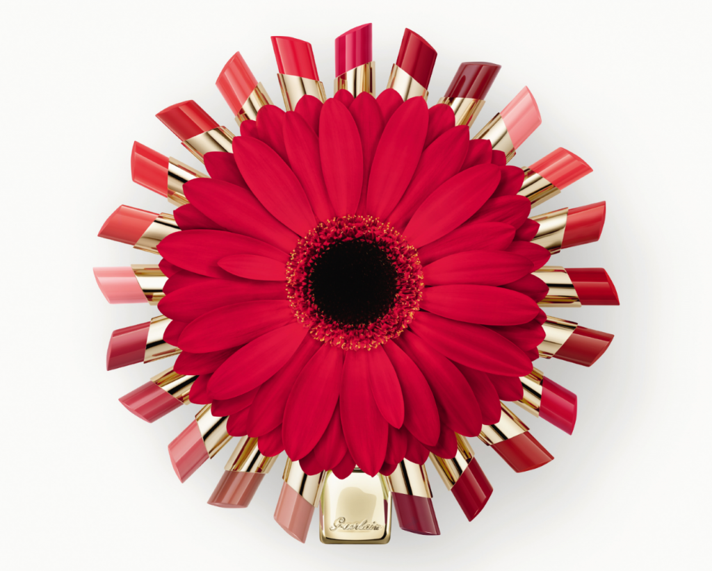 ruj stralucitor Guerlain KissKiss Shine Bloom