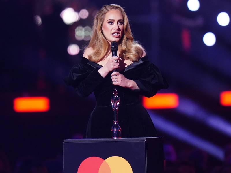 adele brit awards 2022