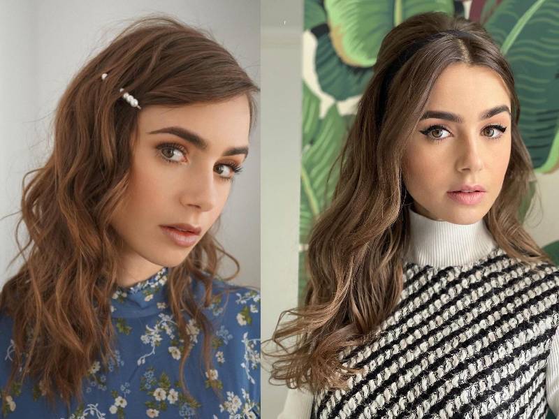 lily collins beauty