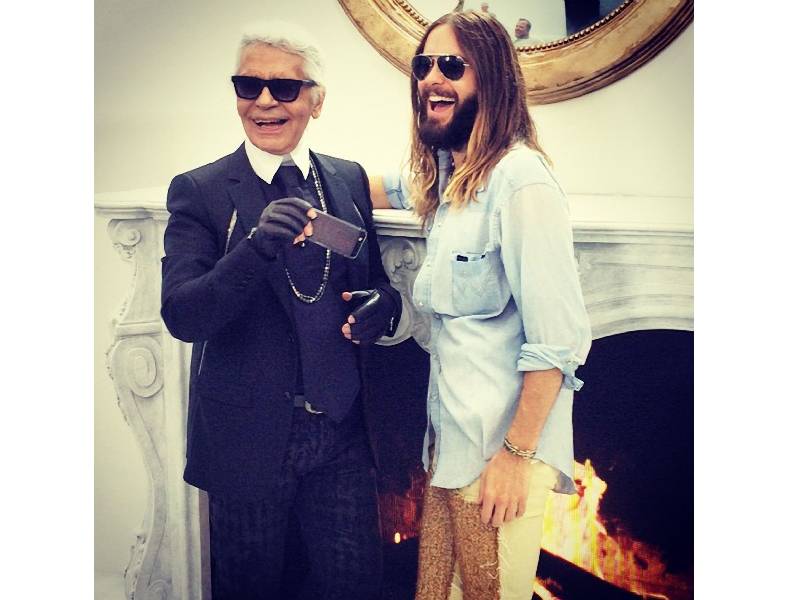 karl lagerfeld jared leto