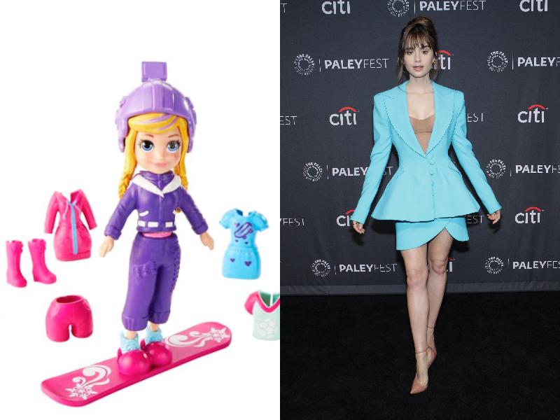 lily collins polly pocket