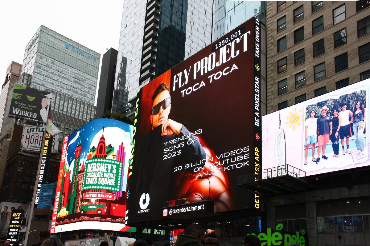 fly project times square